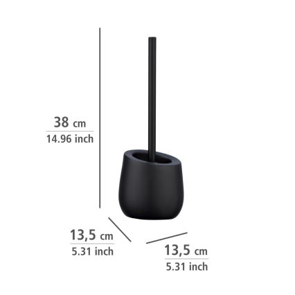 WENKO 23654800 - WC-hari BADI 13,5x38 cm must