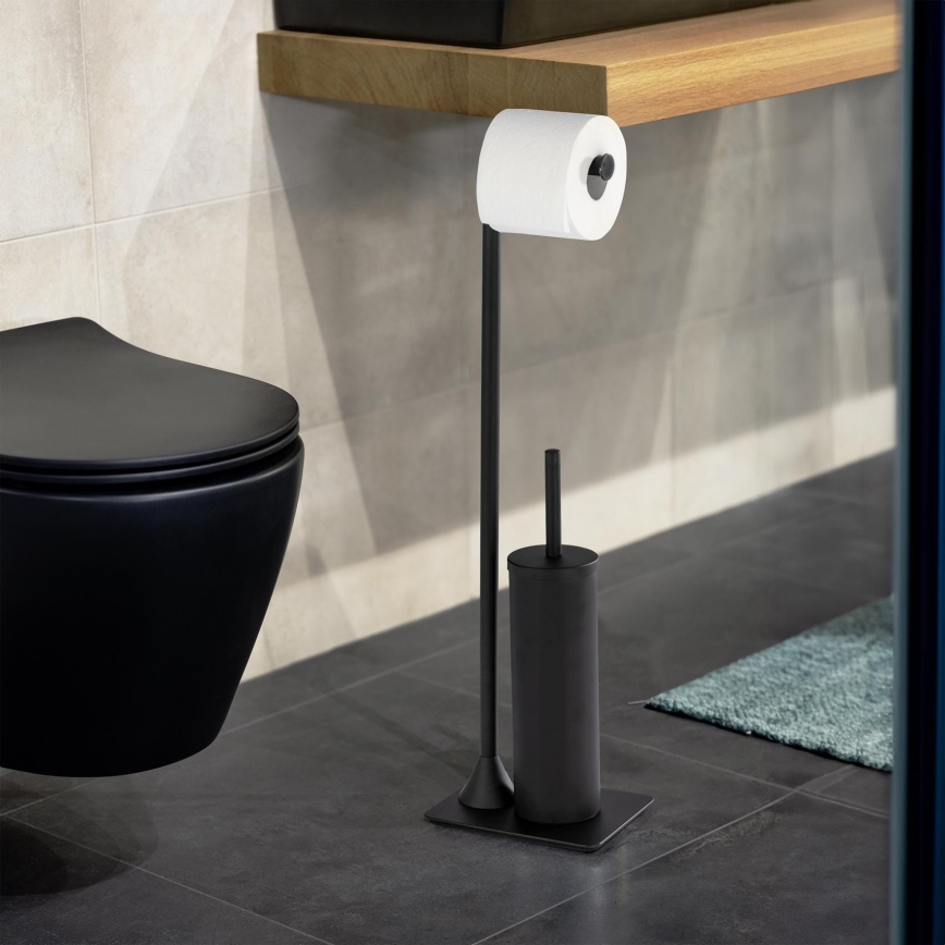 WENKO 23710100 - WC-hari HELLA 15x69 cm must