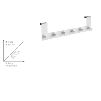 WENKO 23724100-riidenagi CELANO 39x11 cm valge