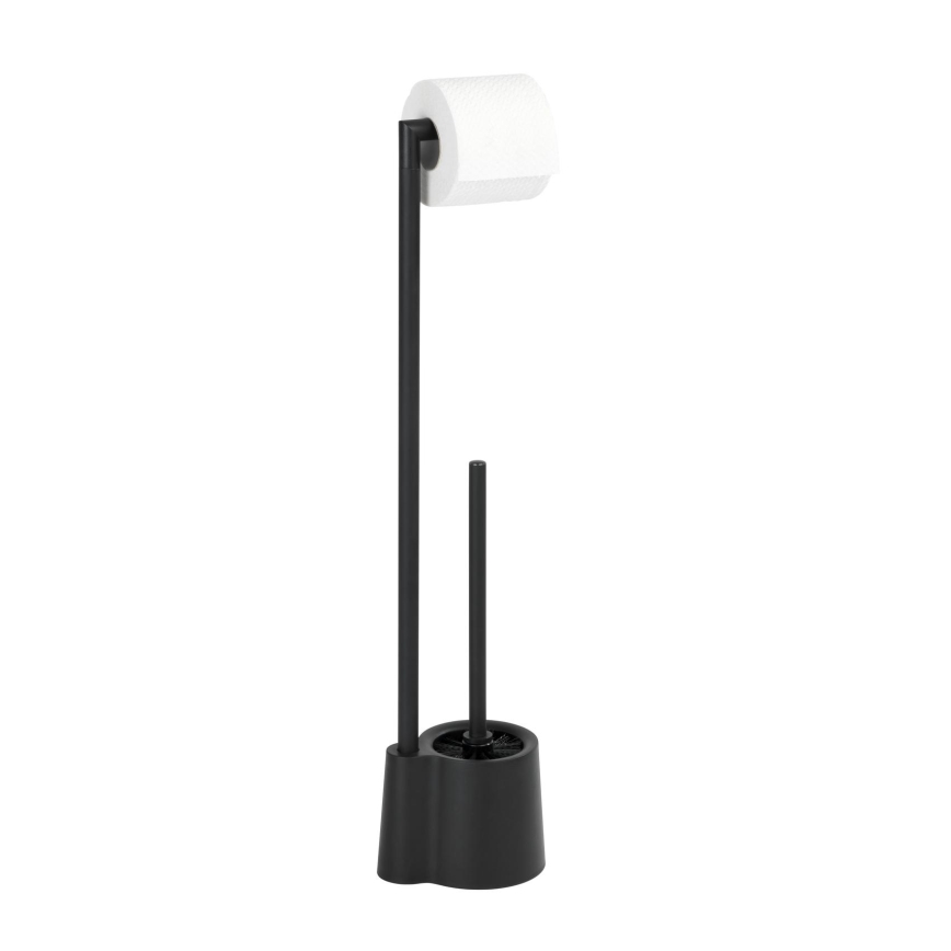 WENKO 23804100 - WC-hari AVOLA 13x70 cm roostevabast terasest/must
