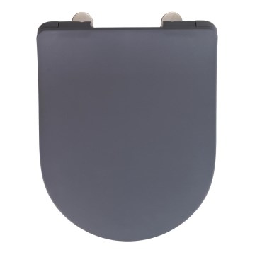 WENKO 23828100-WC WC-istme kaas SEDILO 45,2x36,2 cm hall/hõbedane
