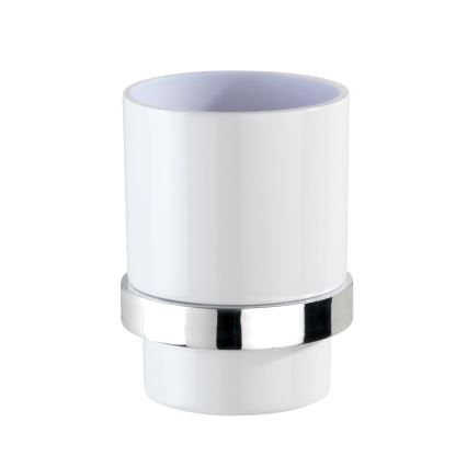 WENKO 23847800-Hambaharjakruus TURBO-LOC QUADRO ED. 7x9,5 cm läikiv kroom/valge