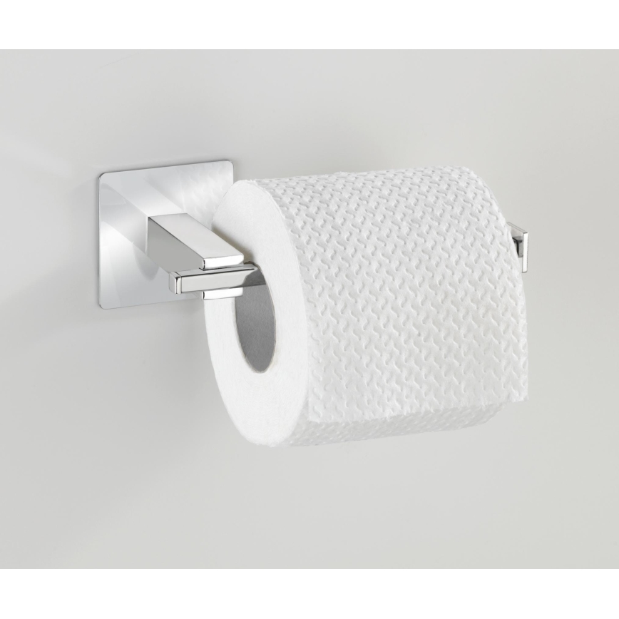 WENKO 23859800 - Tualettpaberihoidja TURBO-LOC QUADRO ED 16,5x6,5 cm roostevabast terasest