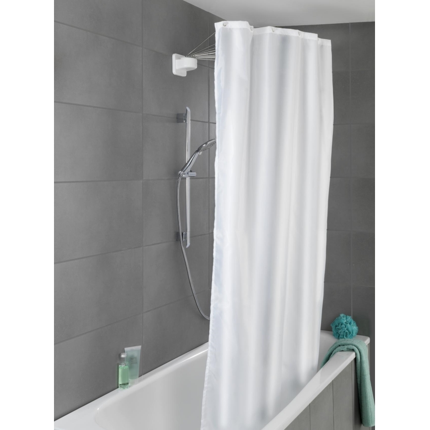 WENKO 23863100 - Dušikinnitus 96x72 cm roostevaba teras/valge