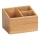 WENKO 23916100 - TERRA korraldaja 12x9 cm pruun