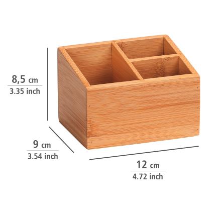 WENKO 23916100 - TERRA korraldaja 12x9 cm pruun
