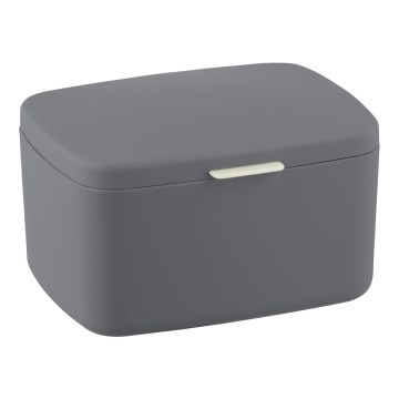 WENKO 23981100 - Karp BARCELONA 19,5x16 cm antratsiit/läikiv kroom