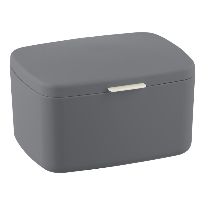 WENKO 23981100 - Karp BARCELONA 19,5x16 cm antratsiit/läikiv kroom