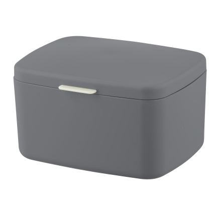 WENKO 23981100 - Karp BARCELONA 19,5x16 cm antratsiit/läikiv kroom
