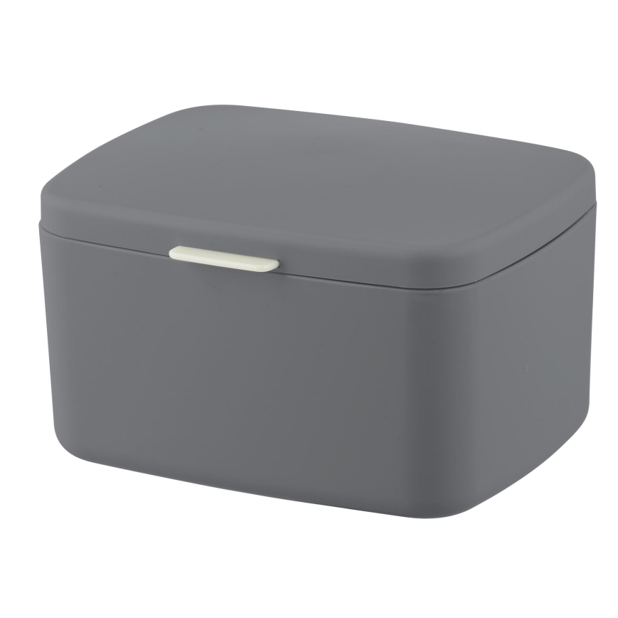 WENKO 23981100 - Karp BARCELONA 19,5x16 cm antratsiit/läikiv kroom