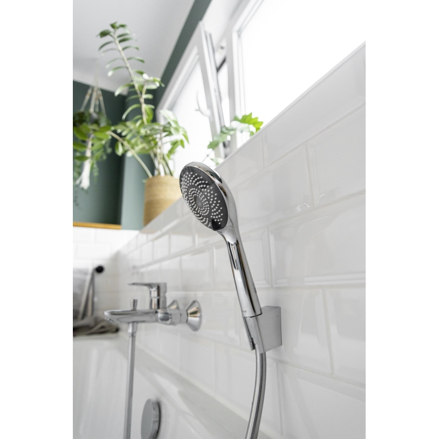 WENKO 23992100 - Dušipea WATERSAVING SYSTEM 9,5x9,5 cm läikiv kroom/hall