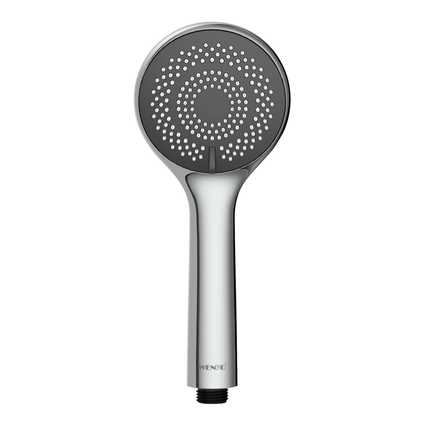 WENKO 23992100 - Dušipea WATERSAVING SYSTEM 9,5x9,5 cm läikiv kroom/hall