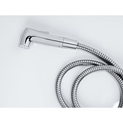 WENKO 23999100 - Bidee komplekt Veesäästusüsteem 12x7 cm läikiv kroom/hõbedane