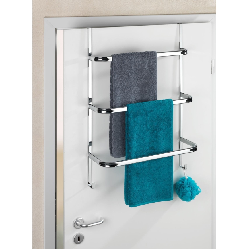 WENKO 24025100 - Rätikuhoidja IRPINIA 54,5x77,5 cm läikiv kroom