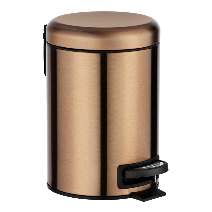 WENKO 24036100 - LEMAN korv 17x25 cm roostevaba teras/vaskne/must