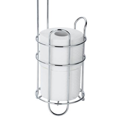 WENKO 24074800 - Tualettpaberihoidja 16x59 cm läikiv kroom