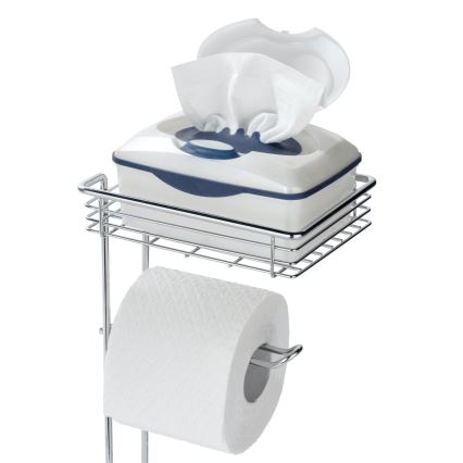 WENKO 24074800 - Tualettpaberihoidja 16x59 cm läikiv kroom