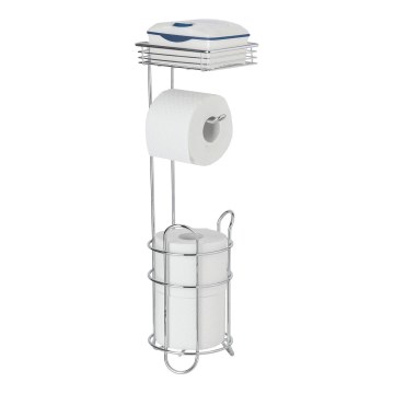 WENKO 24074800 - Tualettpaberihoidja 16x59 cm läikiv kroom
