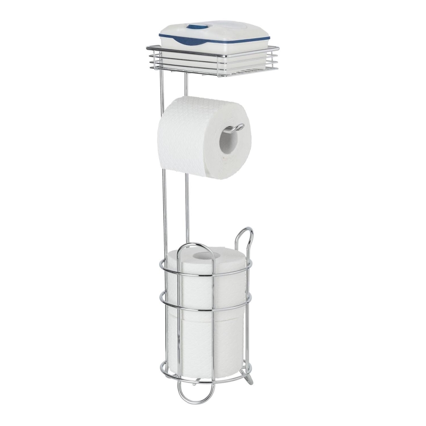 WENKO 24074800 - Tualettpaberihoidja 16x59 cm läikiv kroom