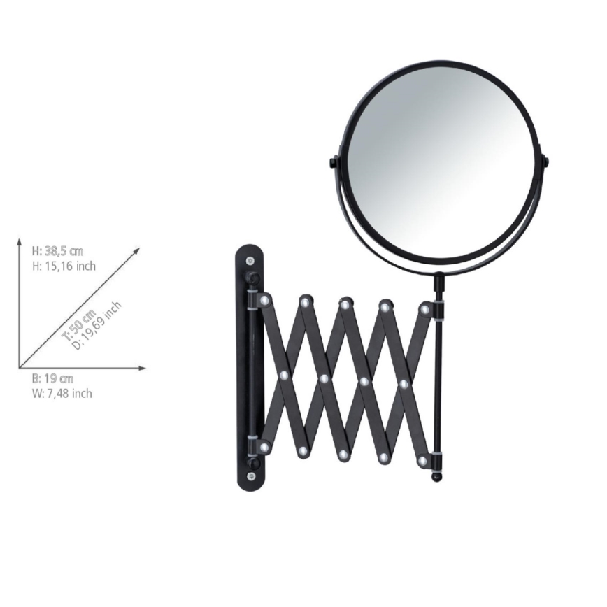 WENKO 24100100 - Peegel EXCLUSIVE 219x373,9 cm must