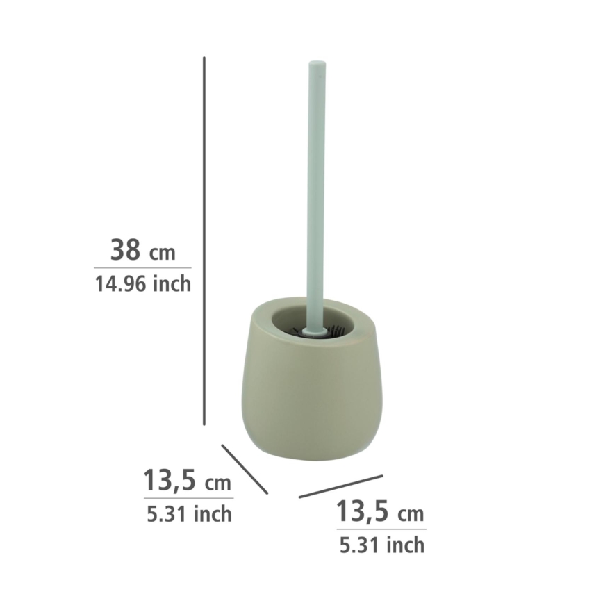 WENKO 24120100 - WC-hari BADI 13,5x38 cm roheline