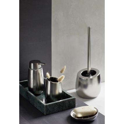 WENKO 24140100 - WC-hari BADI 13,5x38 cm hõbedane