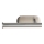 WENKO 24166100 - Tualettpaberihoidja TURBO-LOC OREA MATT 16x7 cm roostevaba teras/hõbedane
