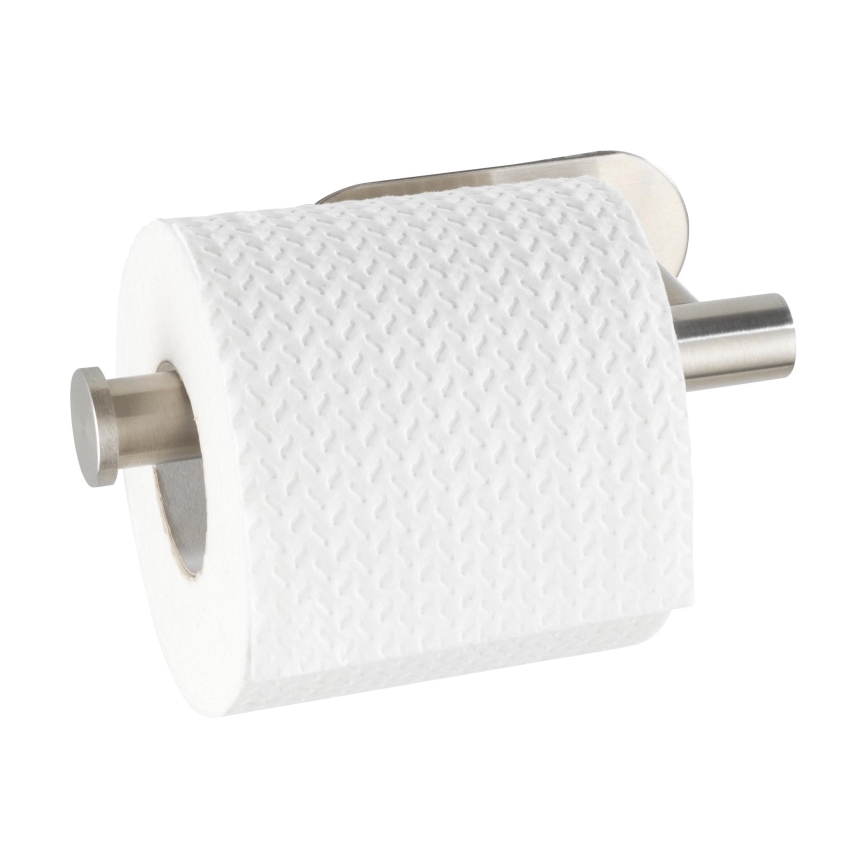 WENKO 24166100 - Tualettpaberihoidja TURBO-LOC OREA MATT 16x7 cm roostevaba teras/hõbedane