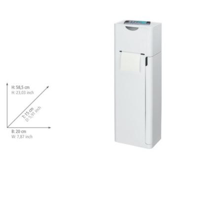 WENKO 24212100 - WC-hari IMON 20x58,5 cm valge