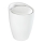 WENKO 24228100 - Taburet CANDY 36x50,5 cm valge/must