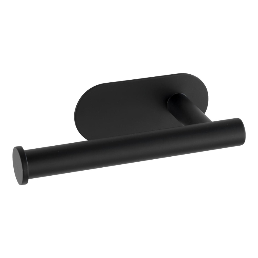 WENKO 24287100-Tualettpaberi hoidik TURBO-LOC OREA BLACK 16x7 cm roostevaba teras/must