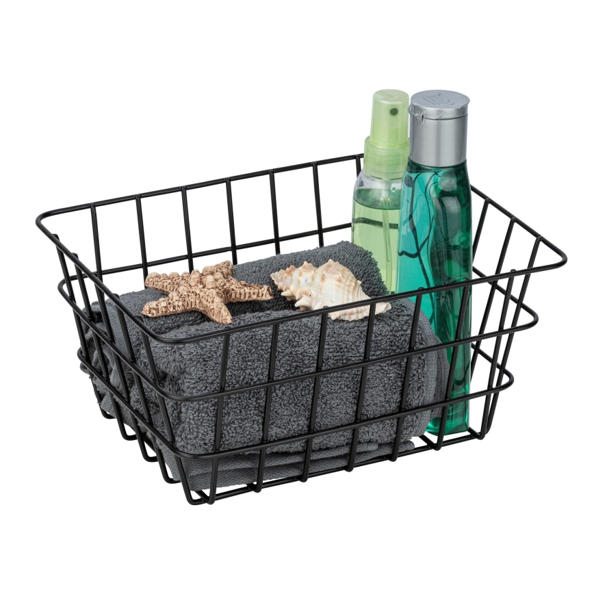 WENKO 24371100 - VIANA korv 18x25 cm must