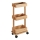 WENKO 24390100 - Riiul TORTONA 18x71,5 cm pruun/must
