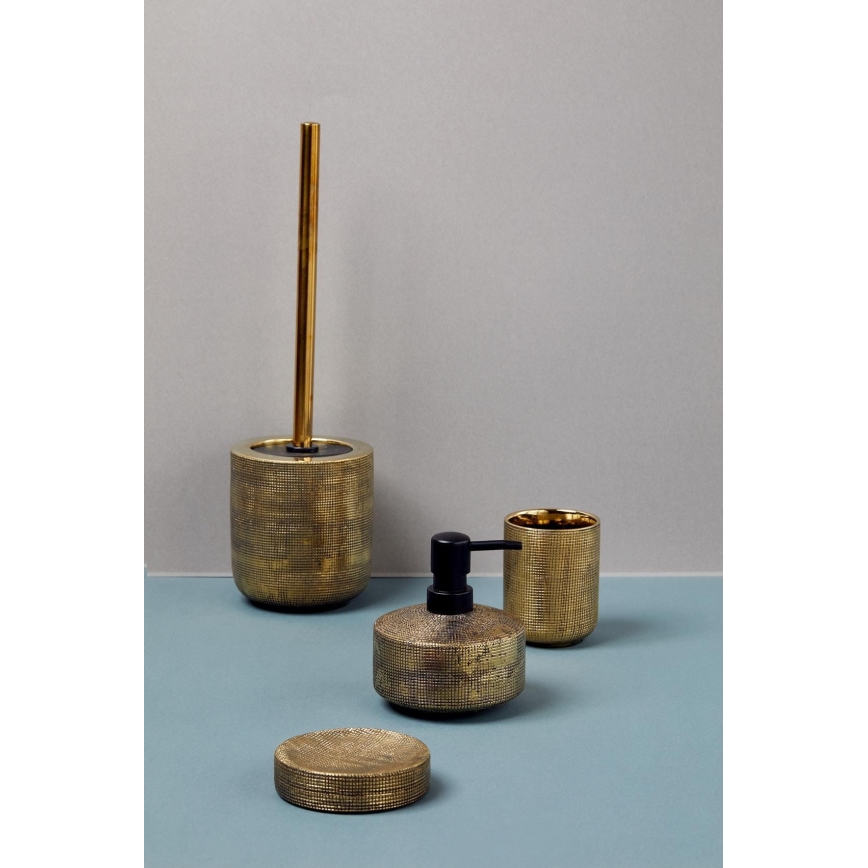 WENKO 24400100 - RIVARA hambaharjatass 7,5x9,5 cm kuldne