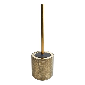 WENKO 24403100 - kuldne WC-hari RIVARA 11,5x40 cm