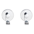 WENKO 24466100 - VACUUM-LOC konks 6x7 cm läikiv kroom