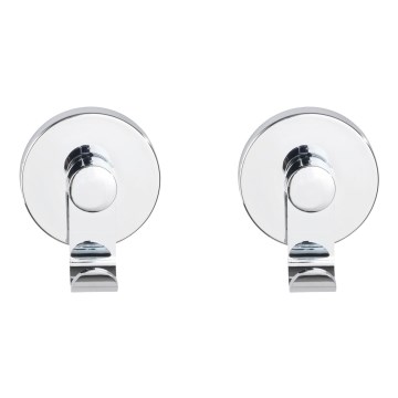 WENKO 24466100 - VACUUM-LOC konks 6x7 cm läikiv kroom