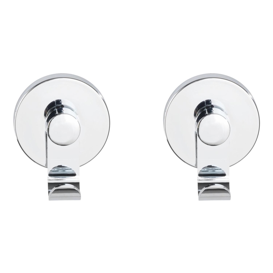 WENKO 24466100 - VACUUM-LOC konks 6x7 cm läikiv kroom