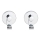 WENKO 24466100 - VACUUM-LOC konks 6x7 cm läikiv kroom