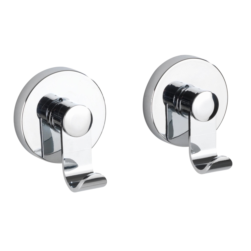 WENKO 24466100 - VACUUM-LOC konks 6x7 cm läikiv kroom