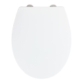 WENKO 24516100-WC WC-iste 300/350 kg 37x44,5 cm valge/hõbedane