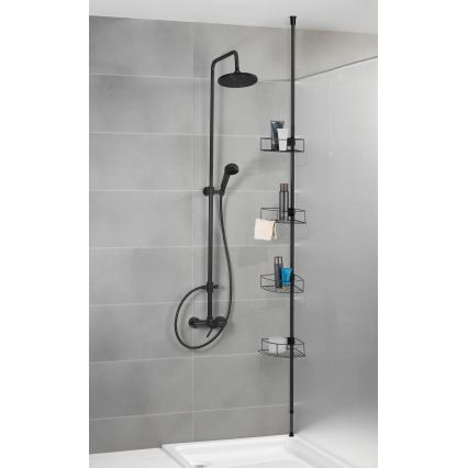 WENKO 24568100-Nurgariiul DOLCEDO 31x230 cm roostevaba teras/must