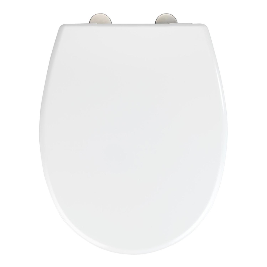 WENKO 24571100-WC WC-istme kaas VORNO NEO 46x37 cm valge/hõbedane