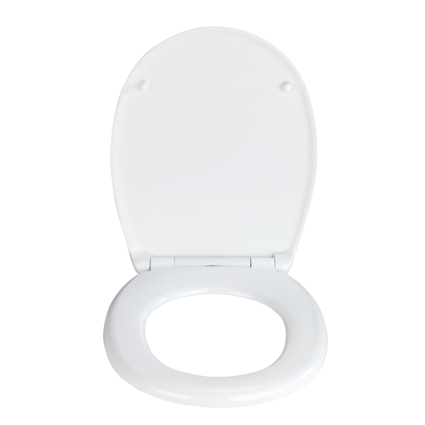 WENKO 24571100-WC WC-istme kaas VORNO NEO 46x37 cm valge/hõbedane