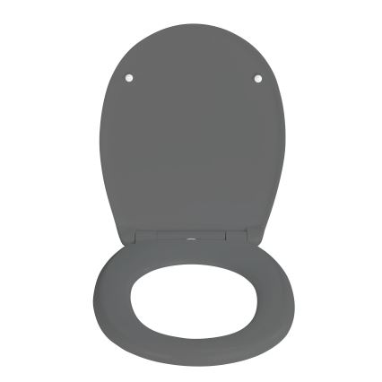 WENKO 24572100-WC WC-iste VORNO NEO 46x37 cm hall/hõbedane