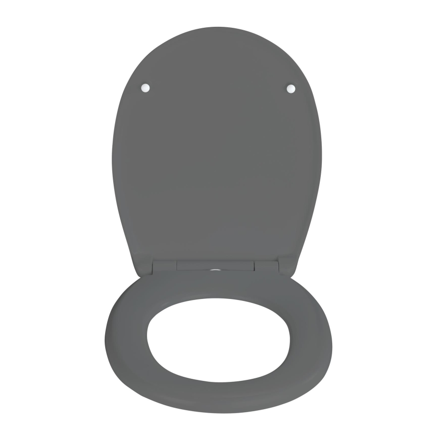 WENKO 24572100-WC WC-iste VORNO NEO 46x37 cm hall/hõbedane