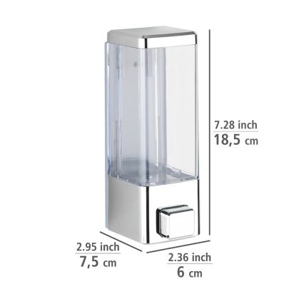 WENKO 24593100-Seebidosaator ISTRES 320 ml läikiv kroom/läbipaistev