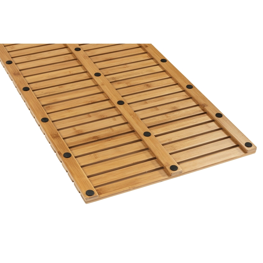 WENKO 24611100 - BAMBUSA uksematt 100x50 cm pruun