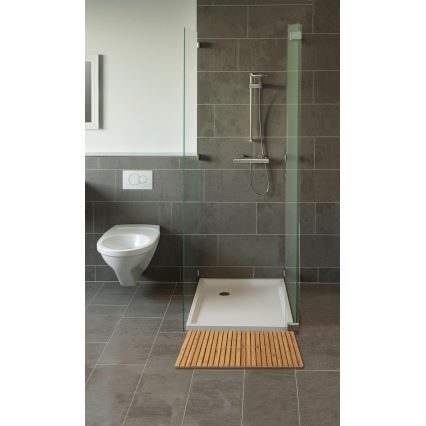 WENKO 24611100 - BAMBUSA uksematt 100x50 cm pruun