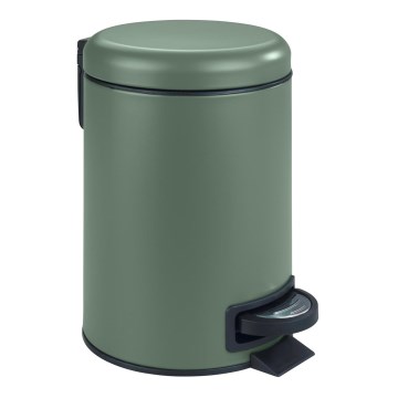 WENKO 24636100 - LEMAN korv, 17x25 cm, roheline/must